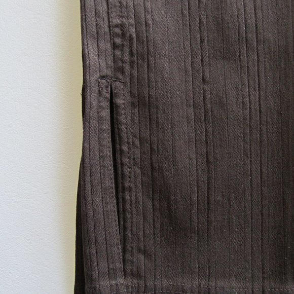 New Women’s Dalia Collection Brown Petite Straight Leg Pants size 10P - Picture 14 of 15